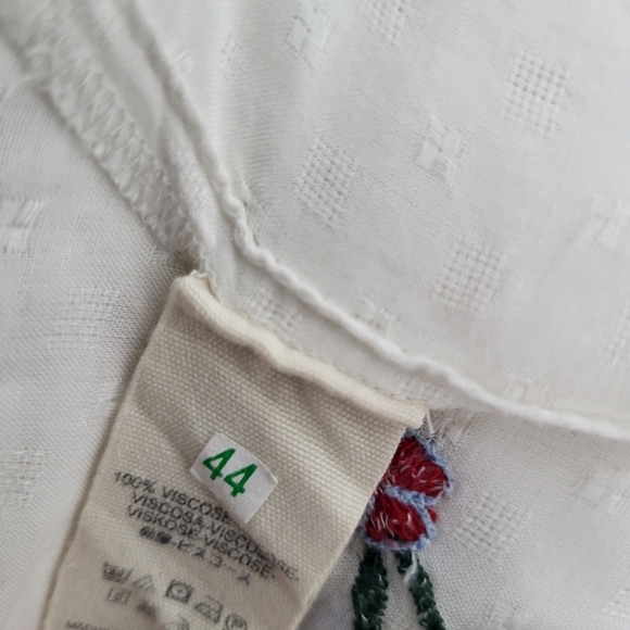 Free People Kiss From a Rose Embroidered Tunic Size Medium - Picture 9 of 9